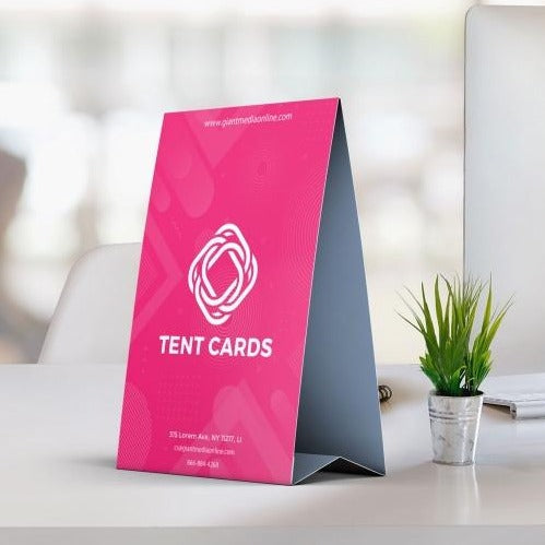 Table tent deals cards