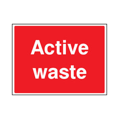 Active Waste - Landscape Sign - LN1 CN110 CN