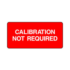 Calibration Not RequiRed - Sticker Sheet QCS042 QCS ST1