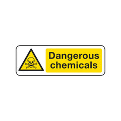 Dangerous Chemicals Sign