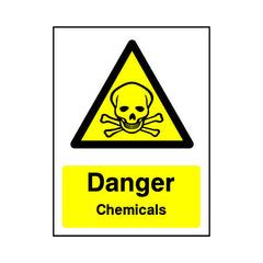 Danger Chemicals v2 - Portrait Sign - PT1 CD060 CD