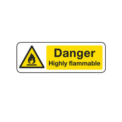 Danger Highly Flammable Sign