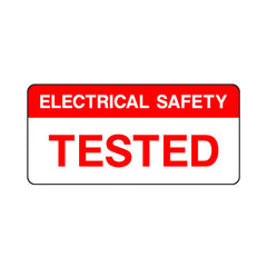 Electrical Safety Tested - Sticker Sheet QCS019 QCS ST1