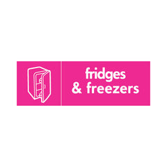 Fridges & Freezers & Icon - Landscape Sign ER081 ER LN3