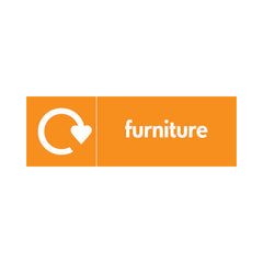 Furniture Recycling - Landscape Sign OR005 OR LN3