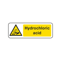 Hydrochloric Acid Sign