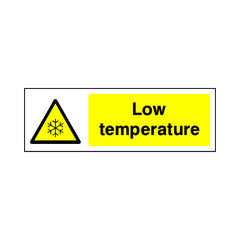 Low Temperature - Landscape Sign FPH082 FPH LN3