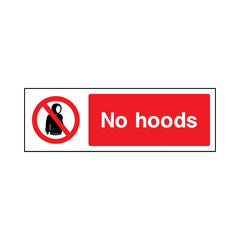 No Hoods - Landscape Sign GP019 GP LN3