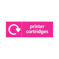 Printer Cartridges Recycling - Landscape Sign ER075 ER LN3