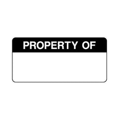 Property Of - Sticker Sheet QCS068 QCS ST1