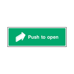 Push To Open - Landscape Sign EE042 EE LN3