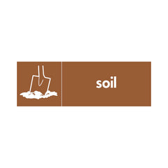 Soil With Icon - Landscape Sign - LN3 BMR010 BMR