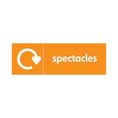 Spectacles Recycling - Landscape Sign OR008 OR LN3