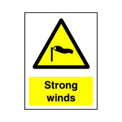 Strong Winds - Portrait Sign WS048 WS PT1