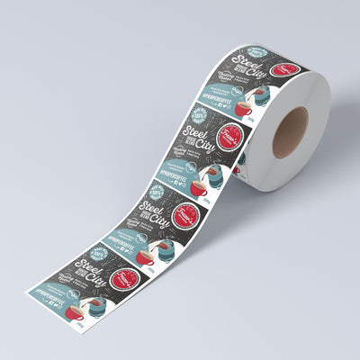 Stickers on Rolls, Custom Sizes, Free Delivery, Buy Online - One ...